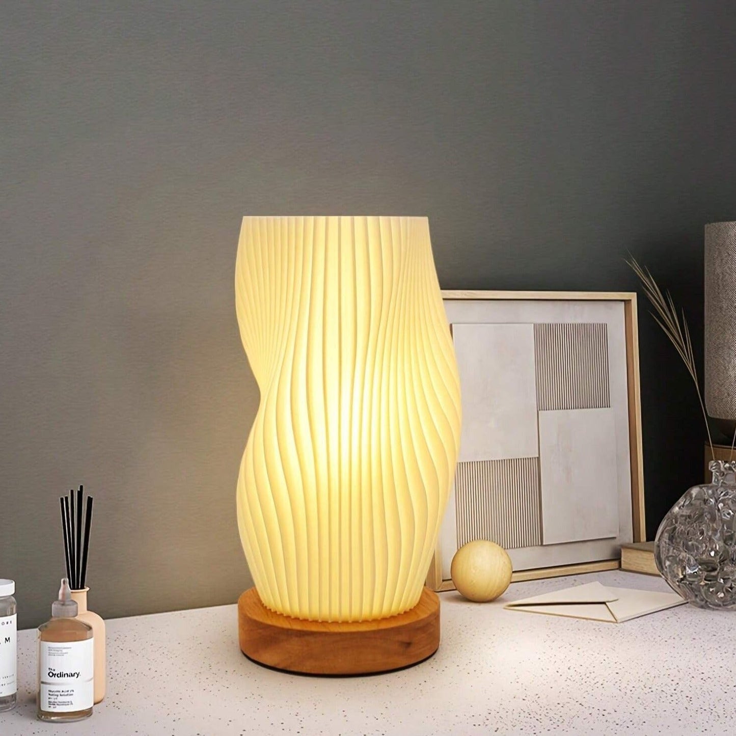 Wellenförmige Ambient Lampe - Sofia | Karnz