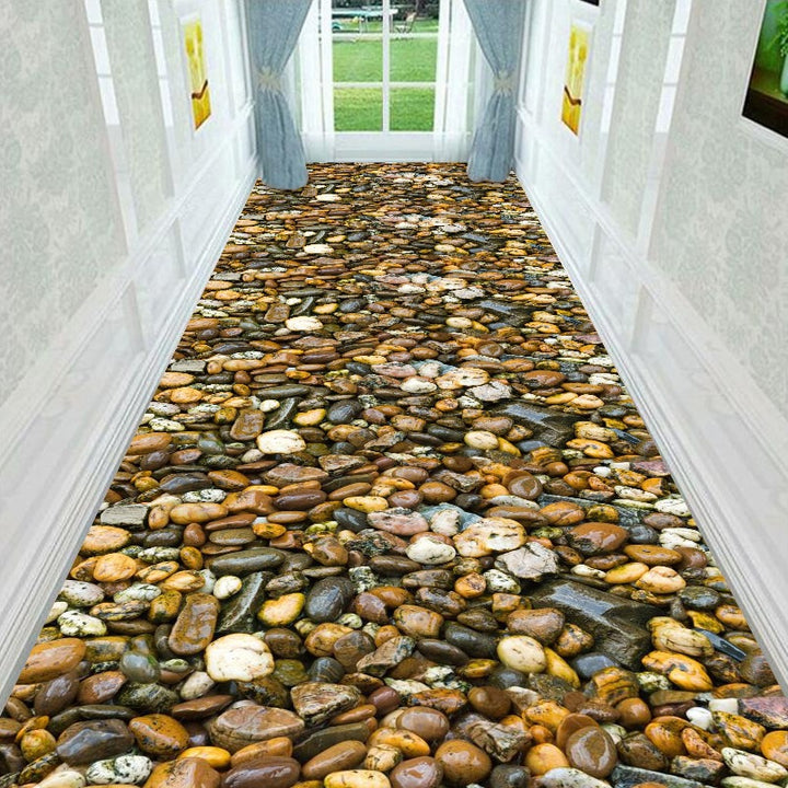 Dekorativer 3D Wasser Stil Teppich Karnz