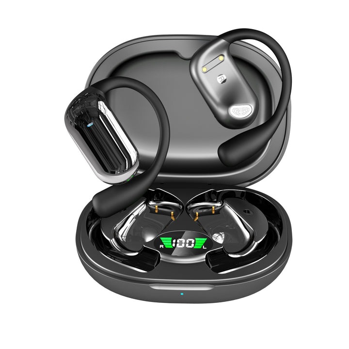 Open-Ear-Bluetooth-Kopfhörer mit Sprachsteuerung