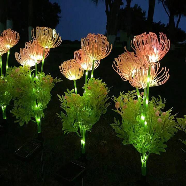 Verzaubertes Blüten-LED-Außenlicht für Gärten & Terrassen