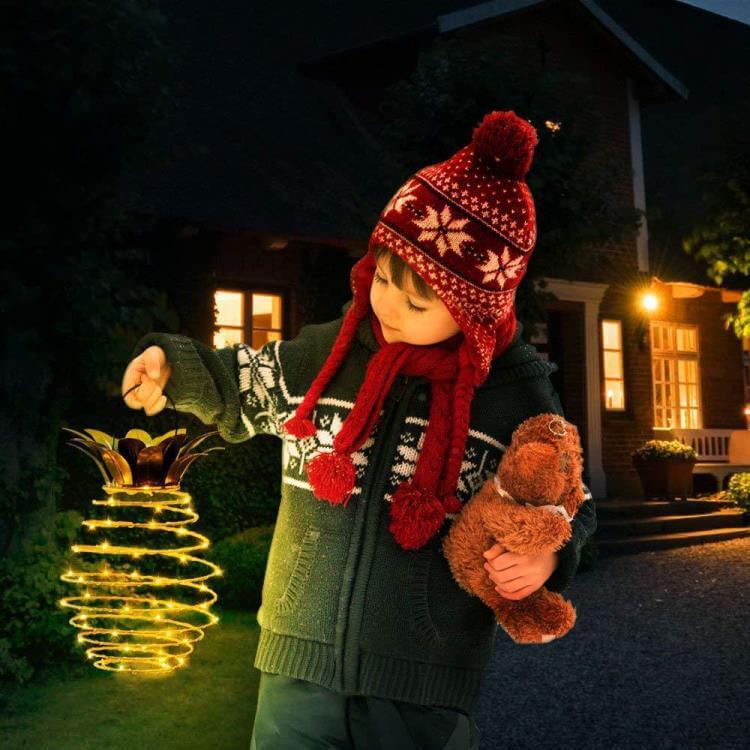 Karnz | Ananasförmige Solar Lampe - SolarPine