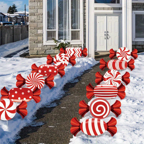 Karnz | CandyLume - Weihnachtszuckerstangenpfaddekoration