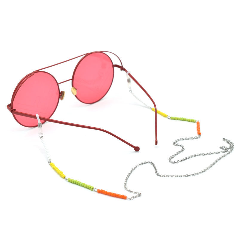 Farbige Perlen Brillen Kette Karnz 1786692366