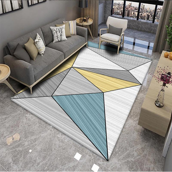 Geometrisches Muster Teppich Karnz