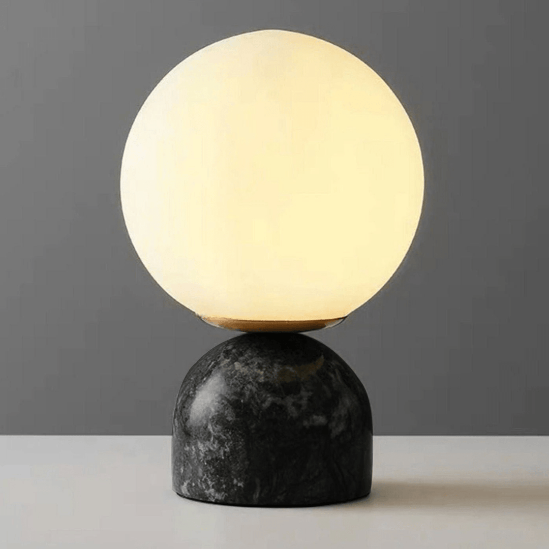 Marmor Orb Tischlampe | Karnz