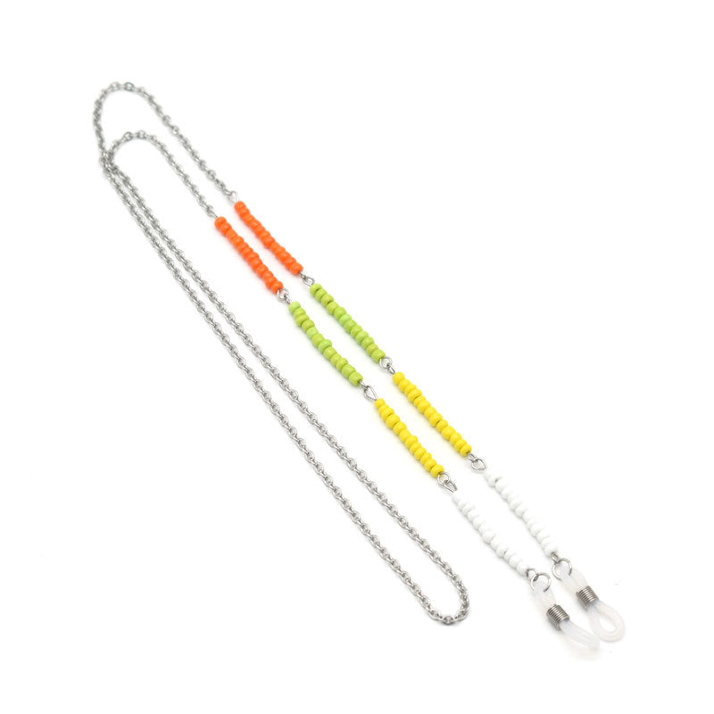 Farbige Perlen Brillen Kette Karnz 1786692366