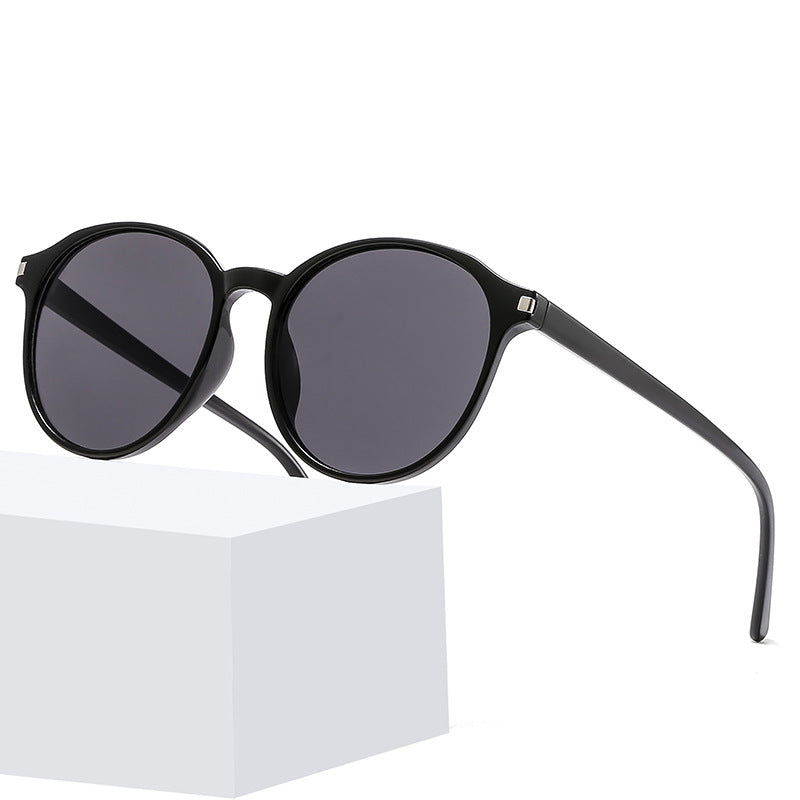 Damen Retro-inspirierte Sonnenbrille mit geschwungenen Rahmen und UV-Schutz Karnz