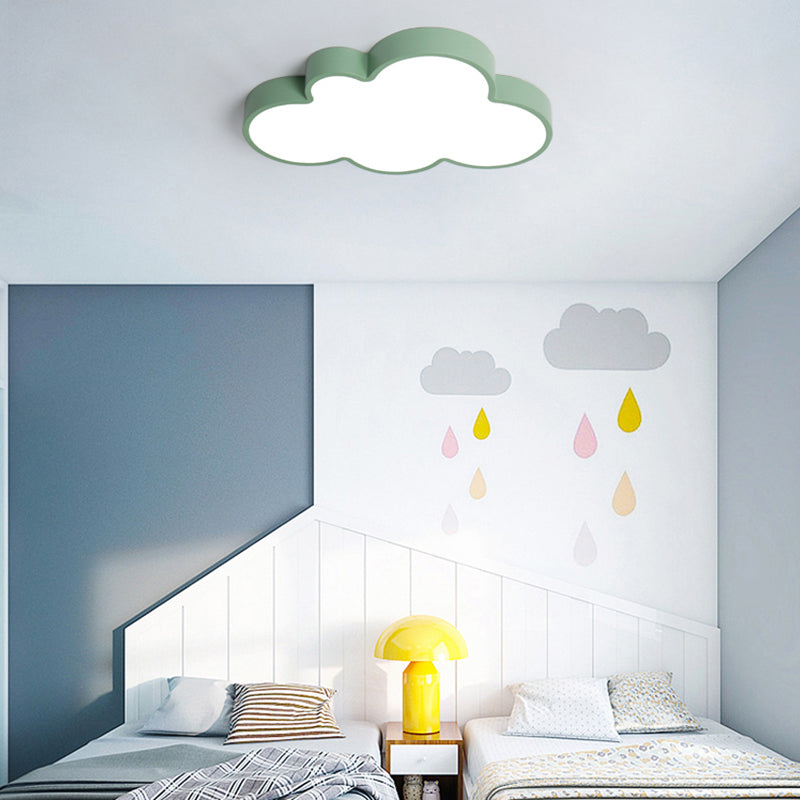 Kindgerechte Deckenleuchte Wolken Design | Karnz