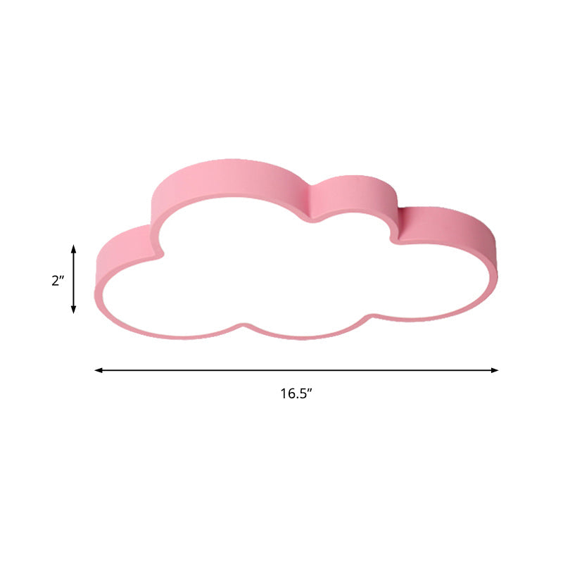 Kindgerechte Deckenleuchte Wolken Design | Karnz