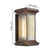 Modern Minimalist Wasserdicht Rechteck Aluminium Glas 1/2 Licht Außen Wand Sconce Lampe Für Garten | Karnz
