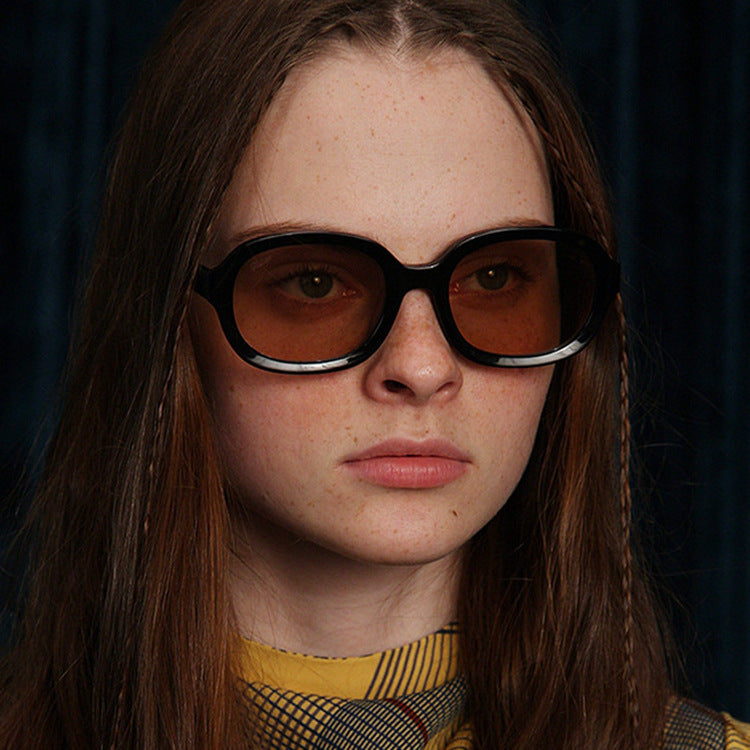 Damen modische Sonnenbrille im avantgardistischen Stil Karnz