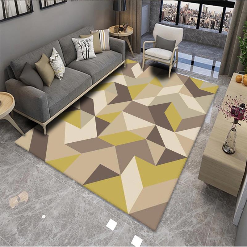 Geometrisches Muster Teppich Karnz