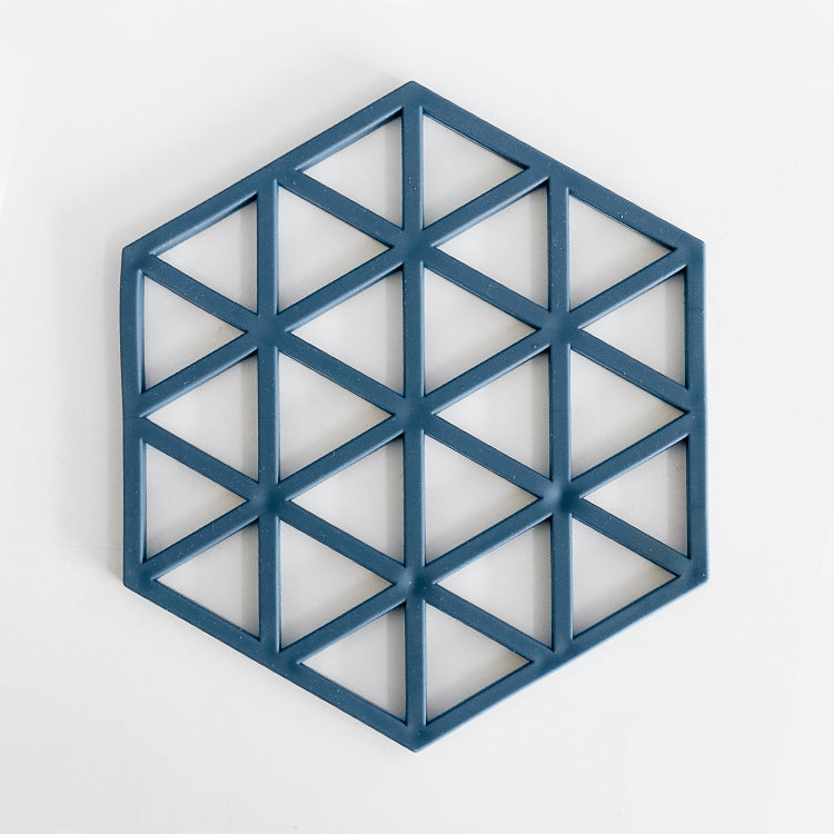 Unisex Silikon Untersetzer mit geometrischem Design Karnz