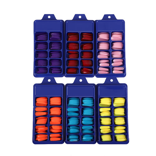 Kunstnägel Set mit verschiedenen stylischen Formen Karnz