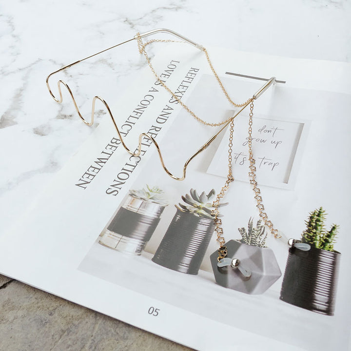 Star-Designten Brillen Kette Karnz