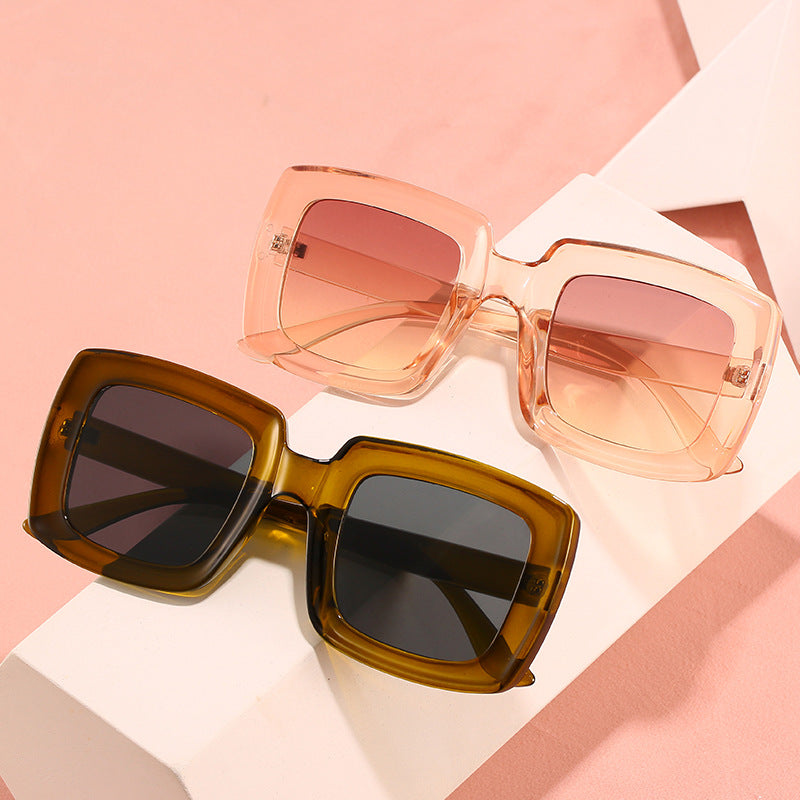 Übergroße quadratische Sonnenbrille Karnz 1787812276