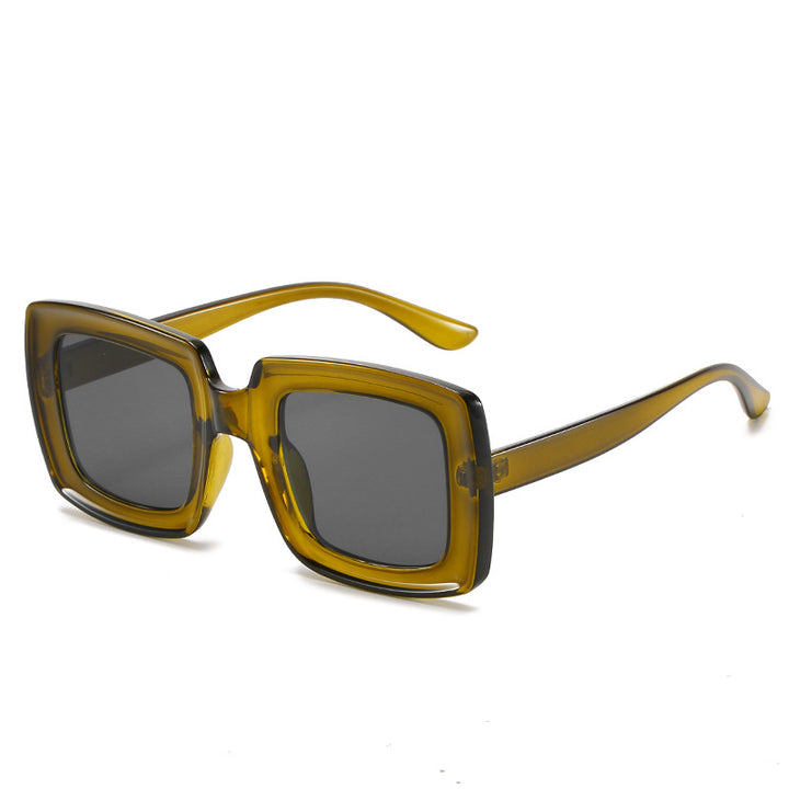 Übergroße quadratische Sonnenbrille Karnz 1787812276