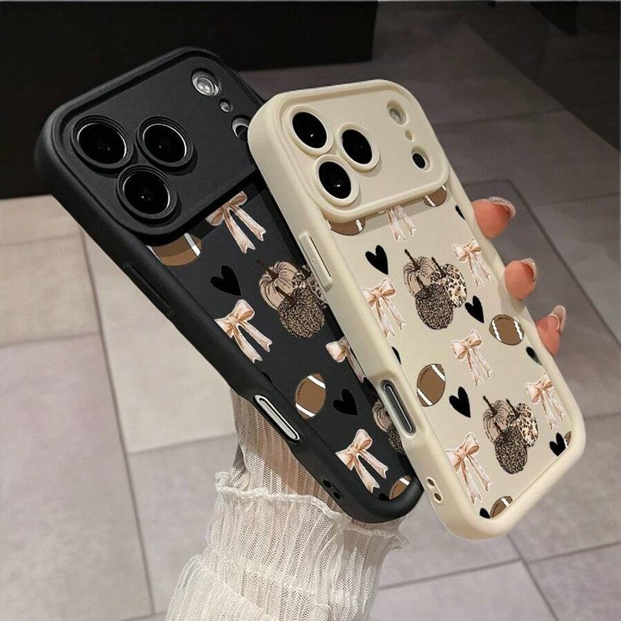 Apple iPhone  TPU-Hülle, stoßfest, Kürbis Muster