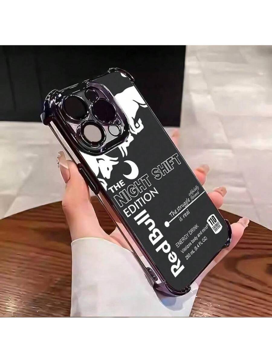 iPhone  Hülle, transparent, stoßfest, galvanisiert