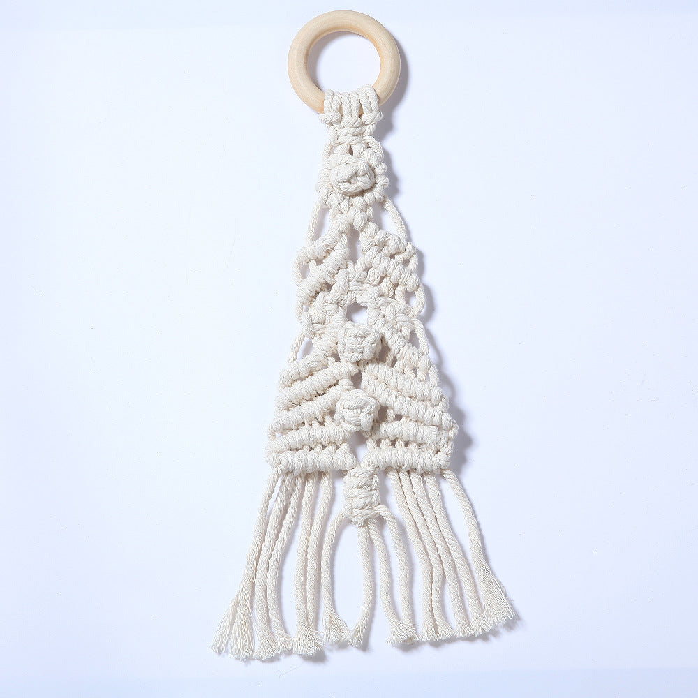Dekorative Makramee Wandornament Karnz