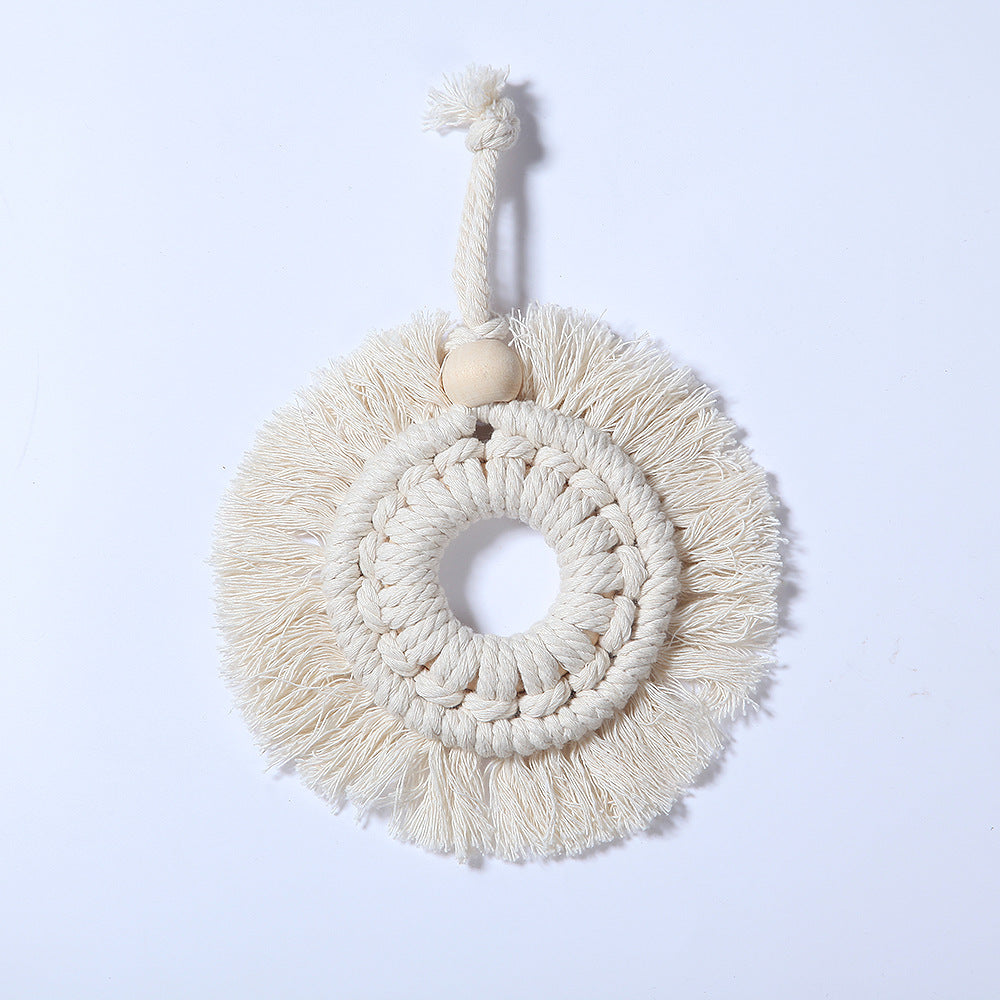 Dekorative Makramee Wandornament Karnz