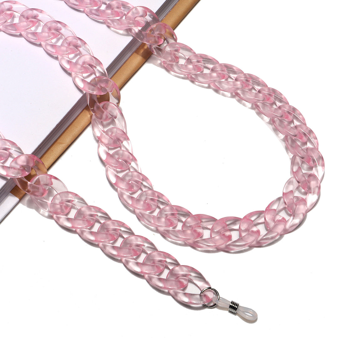 Chunky Acryl Brille Kette Karnz 1787367687