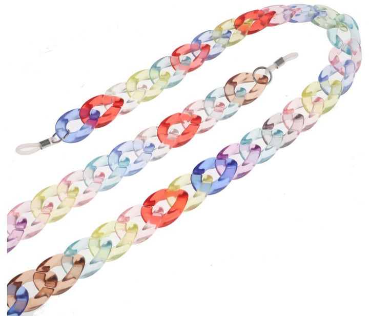 Chunky Acryl Brille Kette Karnz 1787367687
