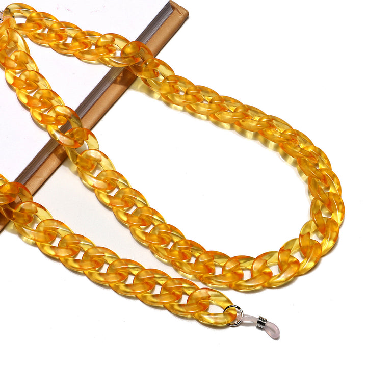 Chunky Acryl Brille Kette Karnz 1787367687