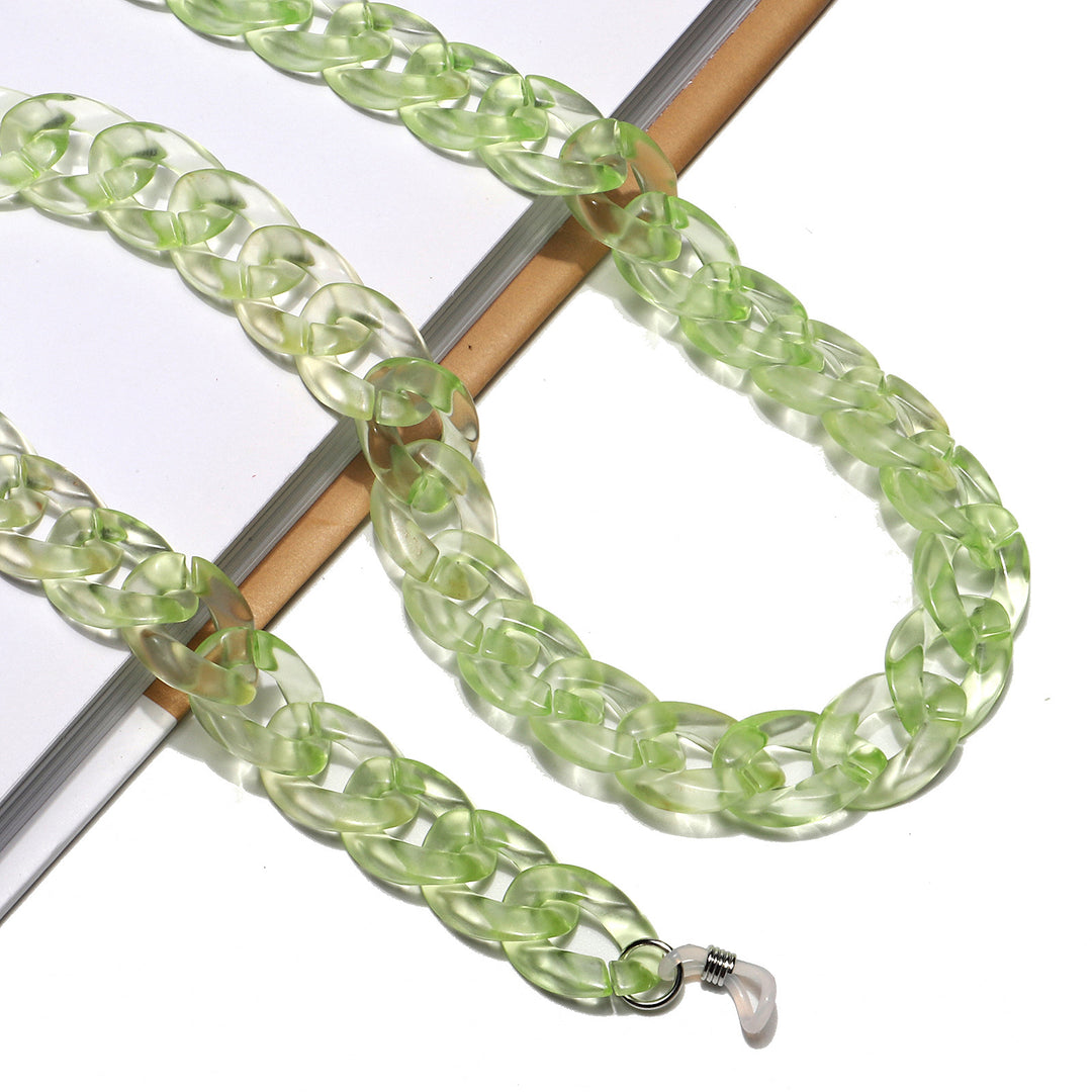 Chunky Acryl Brille Kette Karnz 1787367687
