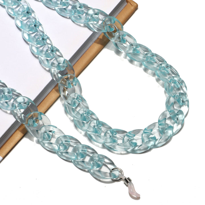 Chunky Acryl Brille Kette Karnz 1787367687