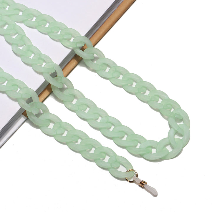 Chic Acryl Sonnenbrillen Kette Karnz
