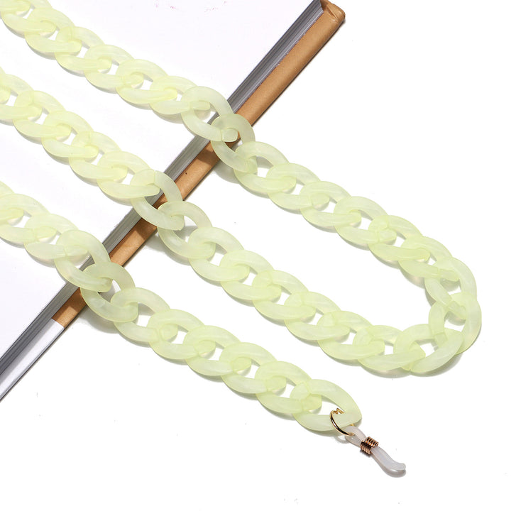 Chic Acryl Sonnenbrillen Kette Karnz
