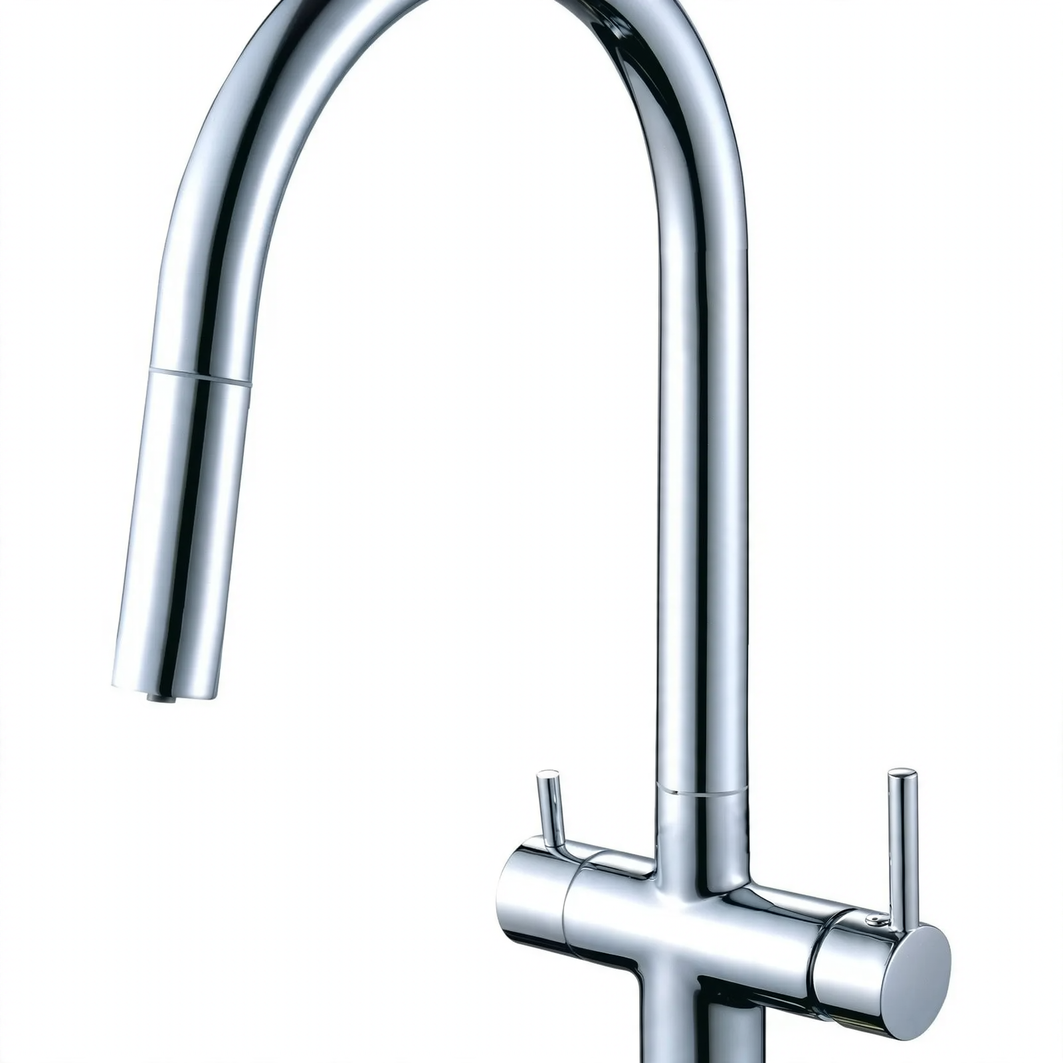 Küchenarmatur Edelstahl 304, Einhebel-Mischbatterie