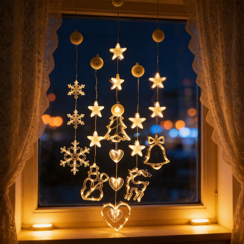 LED-Fensterleuchte mit Saugnapf