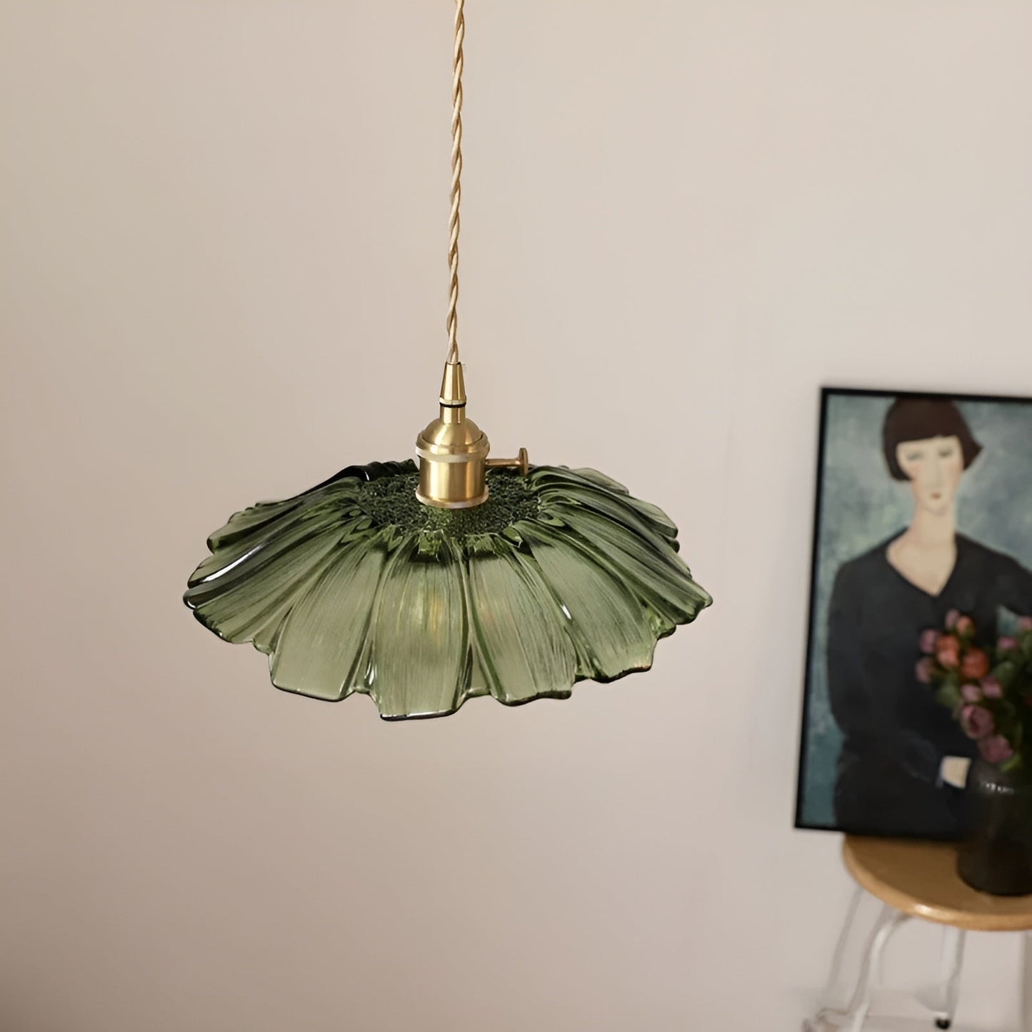 Hängeleuchte mit floralem Motiv – Warmes Licht & stilvolles Design | Für Ihr Zuhause | Karnz
