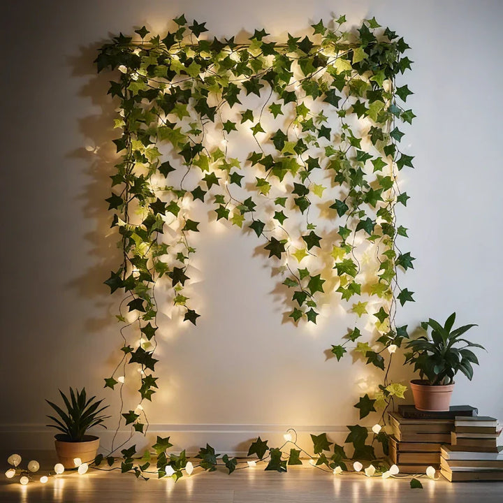 Karnz | Botanische Girlande Licht