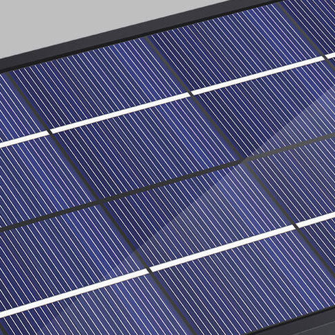 Rechteckige Solar-PC-LED-Außenwandleuchte für die Terrasse
