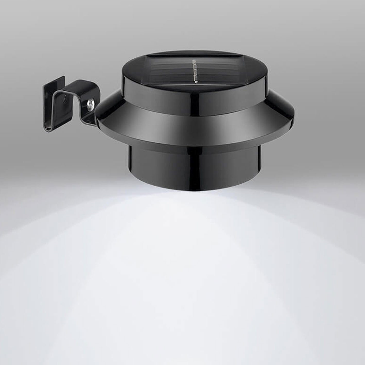 Solarzylinder-LED-Außen-Wasserdichte-Zaun-Wand-Sconces-Lampe | Karnz