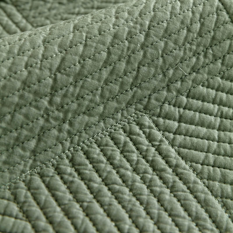 Minimalistische Ganzjahres-Einfarbige Baumwoll-Geometrische Sofabezug | Karnz