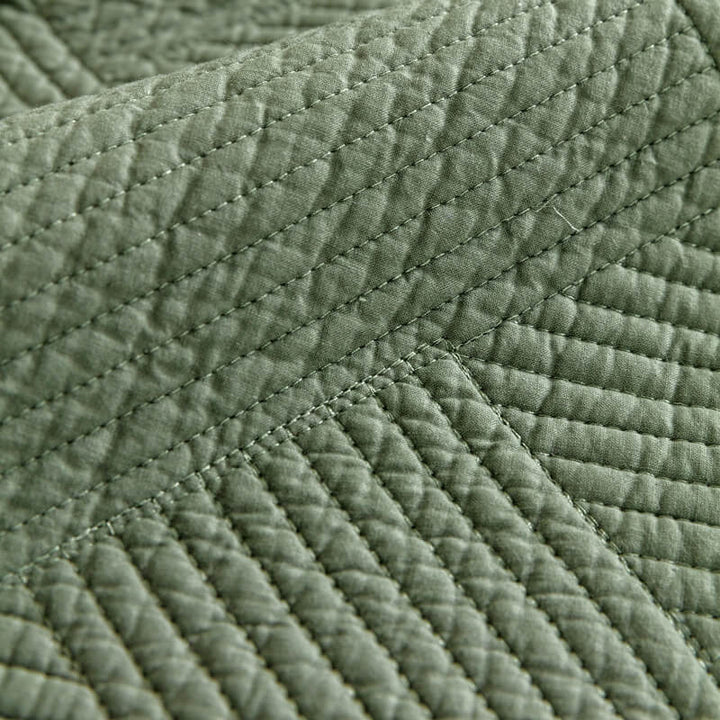 Minimalistische Ganzjahres-Einfarbige Baumwoll-Geometrische Sofabezug | Karnz