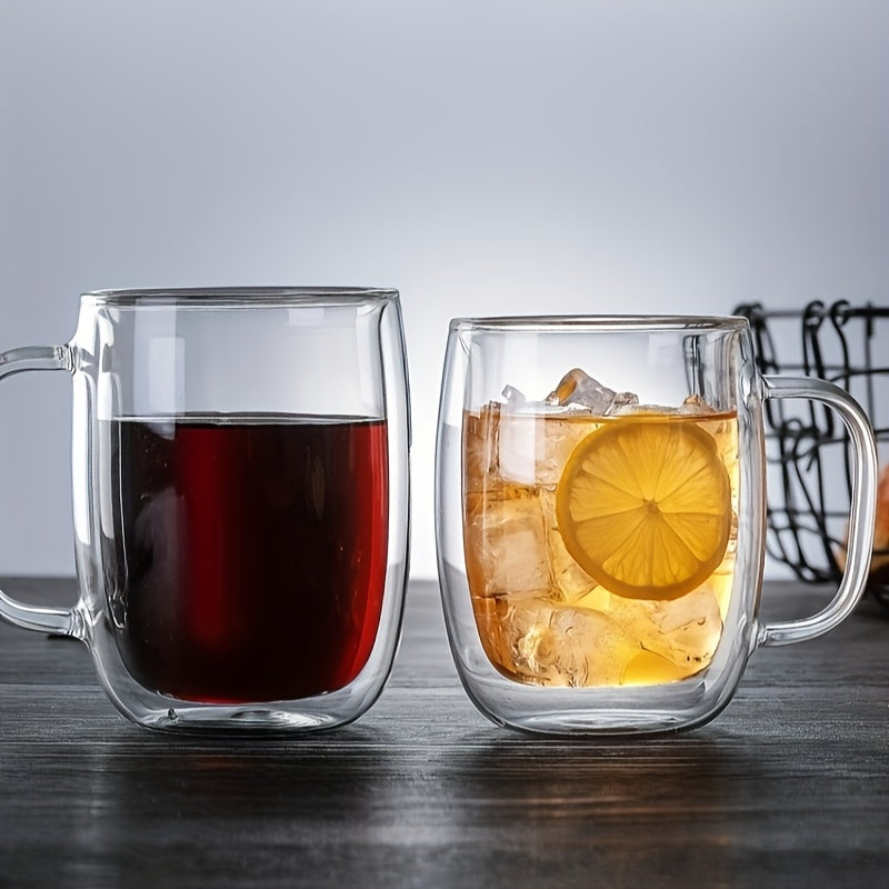 ThermoSip Doppelt Wandbecher – Borosilikatglas, hitzebeständig & elegant | Karnz