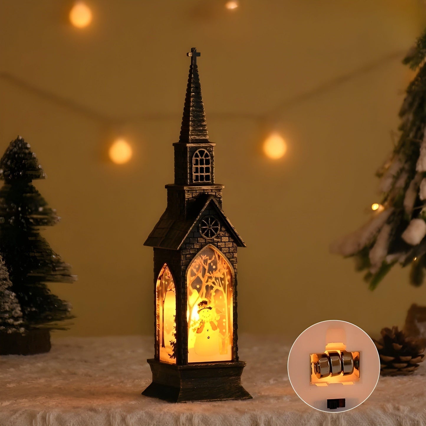 HolidayGlow Light – Moderne LED-Weihnachtsbaumkugel
