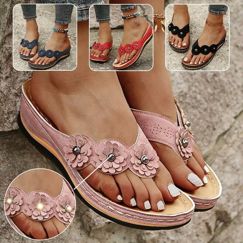 Sandalen | Weiche, massierende Sommersandalen