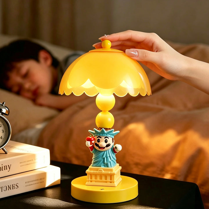 Super-Mario-Tischlampe, Cartoon-Design