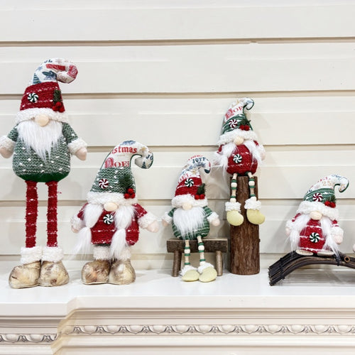 Verstellbare Wichtelfigur für die Weihnachtsdekoration