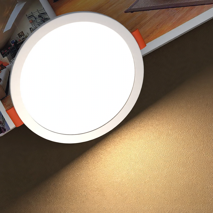 LED-Einbauleuchte, ultraflach, 6–15 W