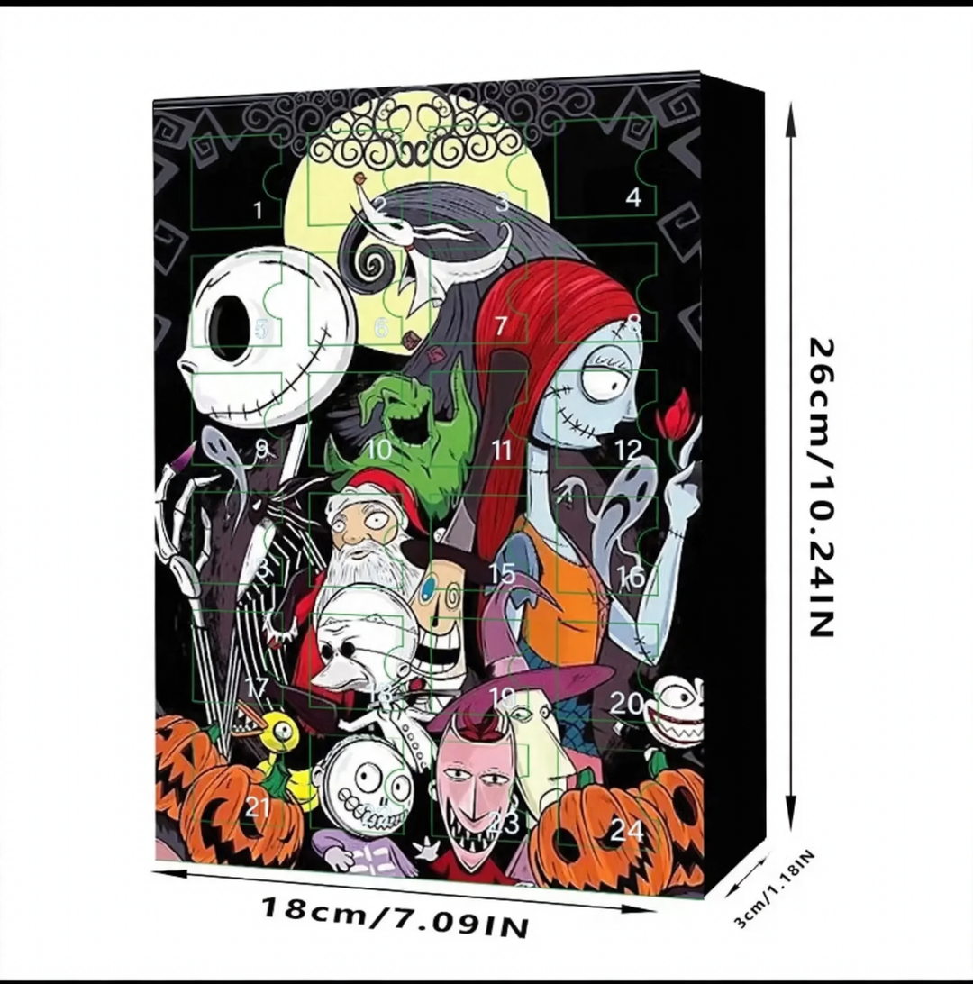 Halloween Adventskalender mit Spielzeugüberraschungen
