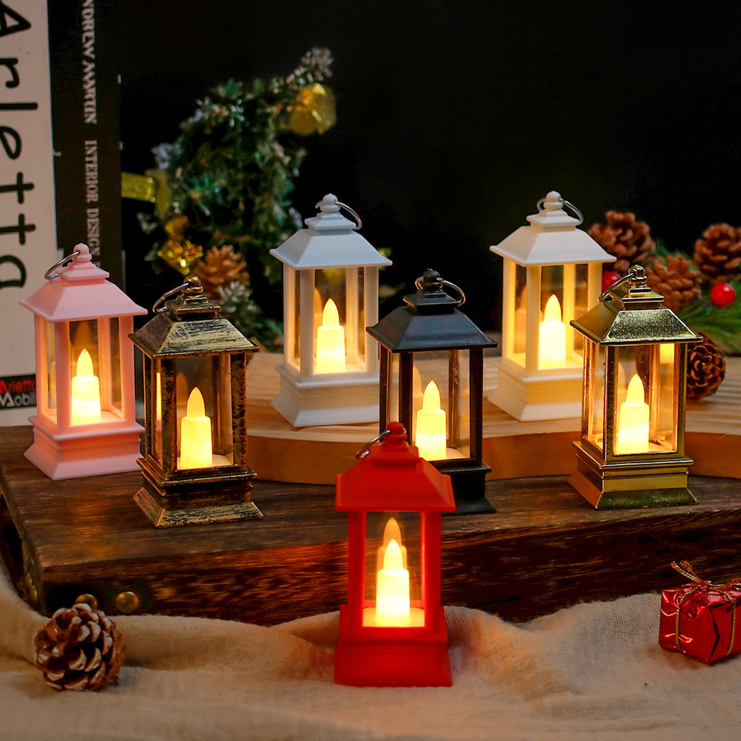 LED-Mini-Laterne im Vintage-Stil