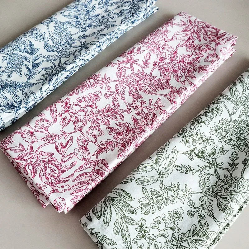18" Baumwollblumenmuster Tischunterlage Küchentisch Abendessen Serviette | Karnz