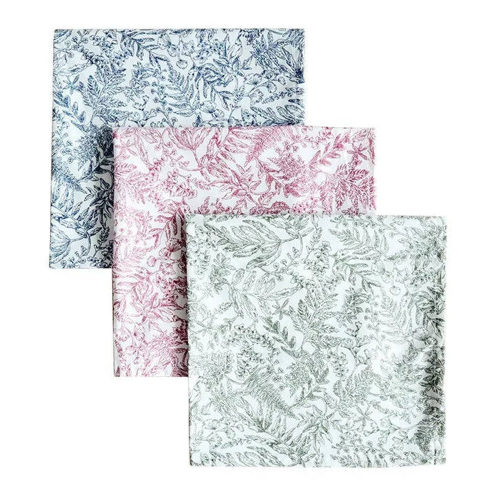 18" Baumwollblumenmuster Tischunterlage Küchentisch Abendessen Serviette | Karnz